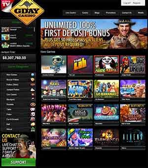 g day 60 free spins|G'Day Casino .